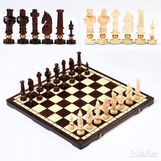 Шахматы 'Королевские', 62 х 62 см, король h-12,5 с