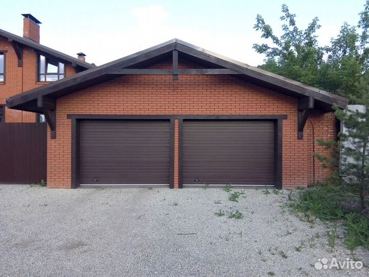 Надёжный гараж из газоблока для авто