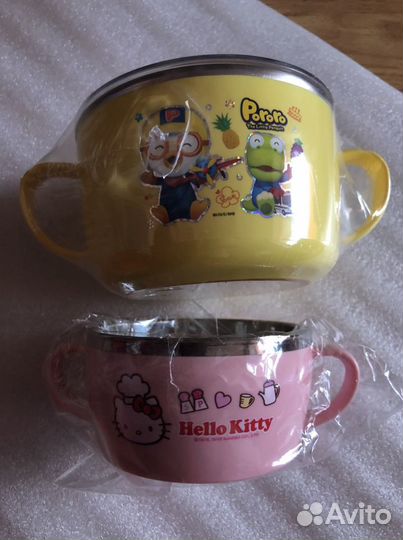 Новая Бренд «Pororo, Hello Kitty» термо/п Ю.Корея