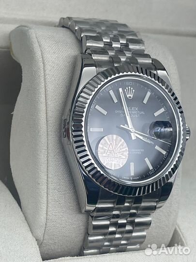 Часы Rolex datejust 41mm black dial