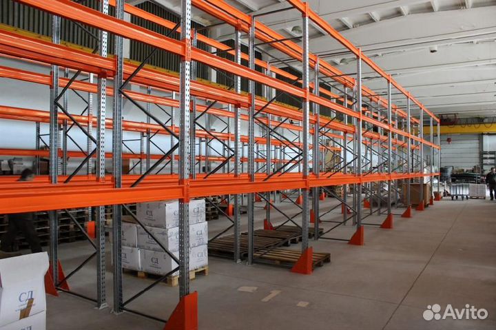 Стеллажи паллетные в магазин
