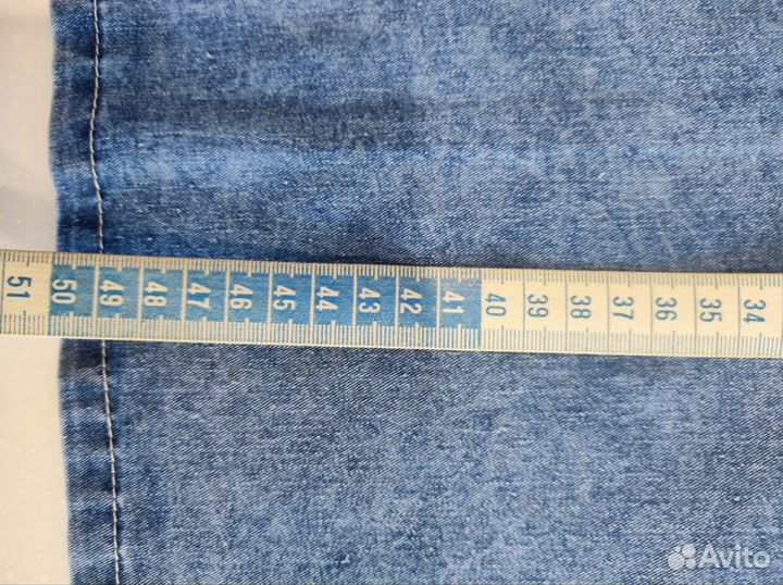 Джинсовый сарафан для девочки 92