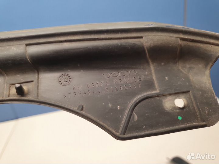 Уплотнитель двери передней правой Volvo S60 2010-2