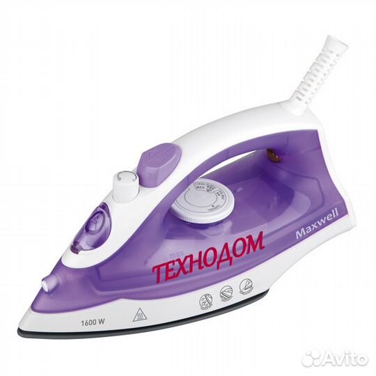 Утюг vitek-maxwell новый С гарантией до 3 лет