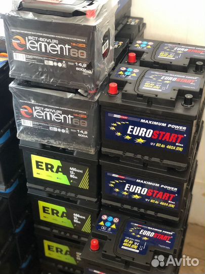 Аккумулятор автомобильный на Хендай 60 ач