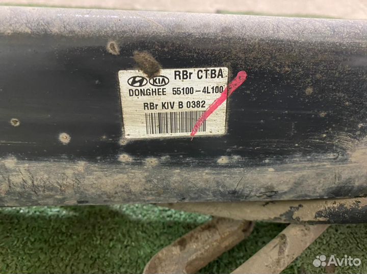 Задняя балка Hyundai Solaris 2015