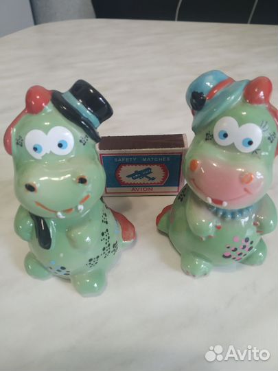 Солонка и перечница керамика