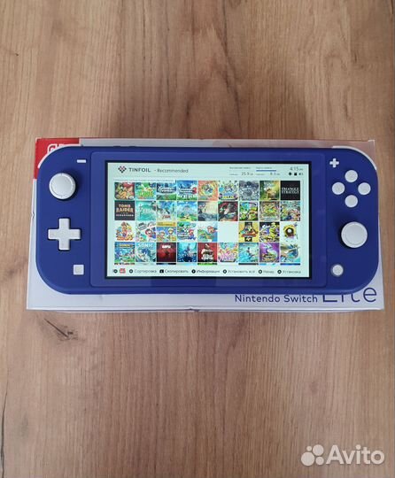 Nintendo switch lite прошитая чип