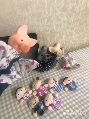 Игрушка пальчиковые