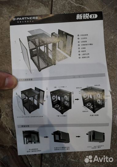 Корпус для пк miniATX