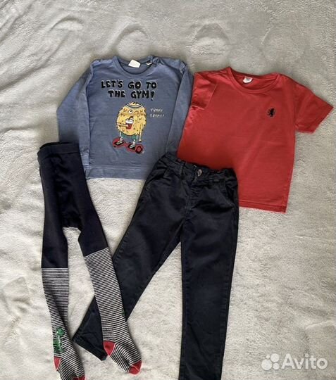 Продам пакет вещей zara/next на 1,5-2 года