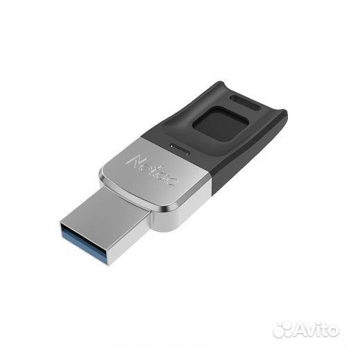 Flash Usb 3.0 Netac US1 на 64GB (сканер пальца)