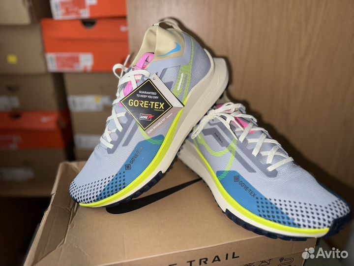 Беговые кроссовки nike react pegasus trail 4 US10