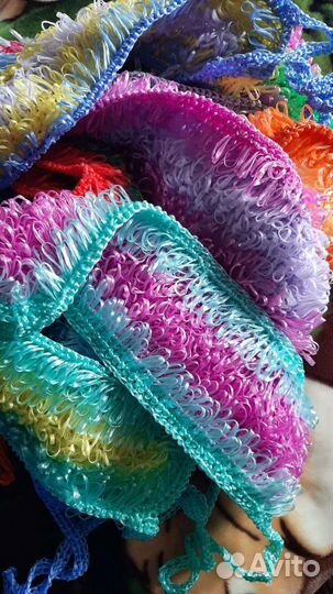 Мочалка ручной работы