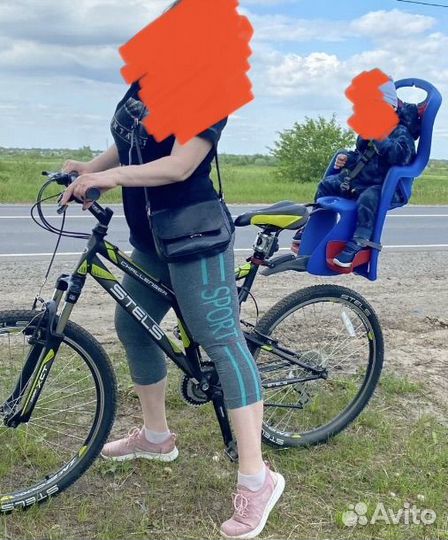 Велокресло для ребенка до 20 кг