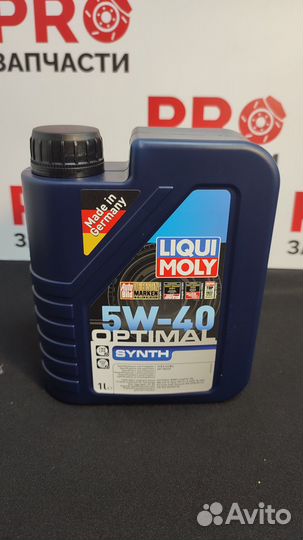 Масло моторное liqui moly optimal 5w40 4L original