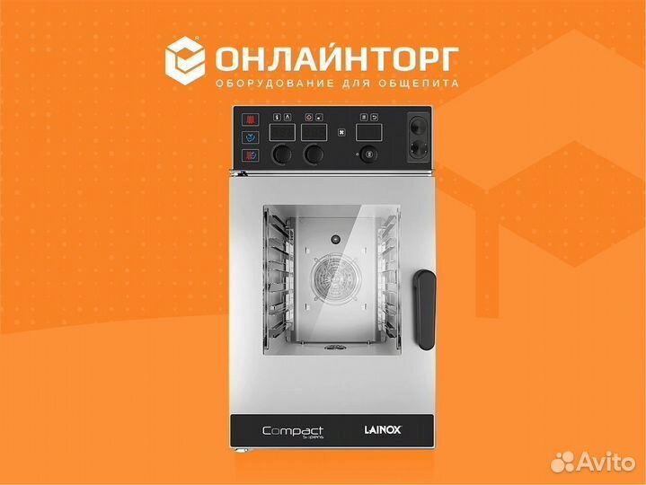 Пароконвектомат lainox sapiens compact coes061R+il