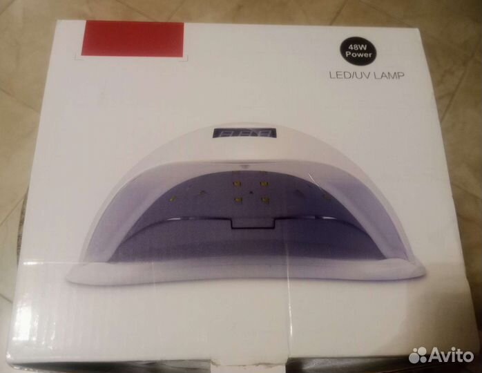 Лампа для ногтей, SUN, 48W, LED-UF