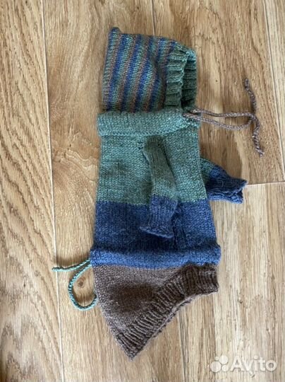 Кофточка для собачки с капюшоном