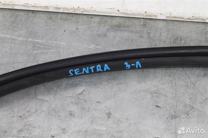 Уплотнитель стекла двери задней левой Nissan Sent