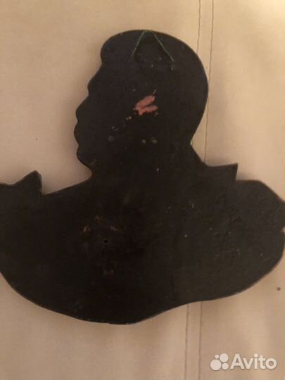 Плакетка сталин.Гипс