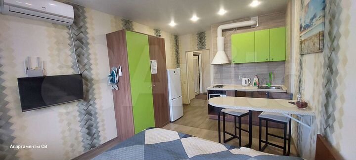 Квартира-студия, 27 м², 1/16 эт.