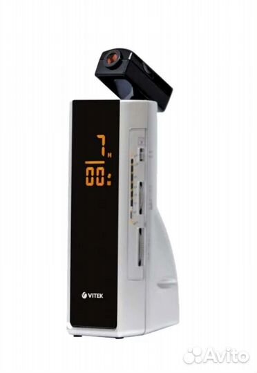 Радиочасы vitek с проектором времени