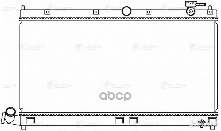 Радиатор охл. BYD F3 (05) 1.5i,1.6i MT (LRc 30