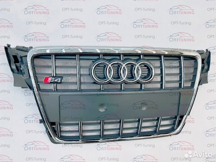 Решетка в стиле S4 на Audi A4 2007-2012 style 4