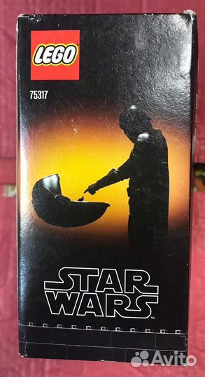 Набор lego BrickHeadz 75317 Мандалорец и малыш