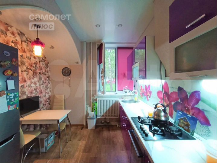 3-к. квартира, 59,3 м², 1/3 эт.