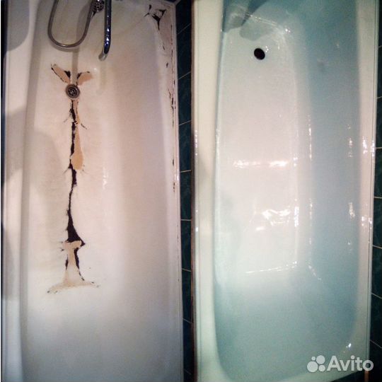 Добросовестная реставрация ванн