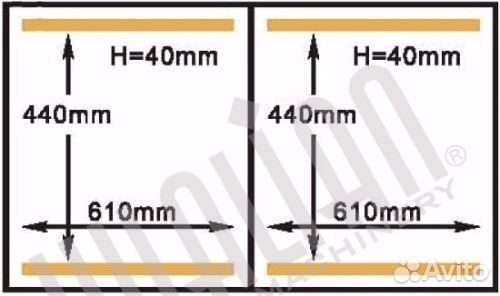 Вакуум-упаковочная машина HVC-610S/2A