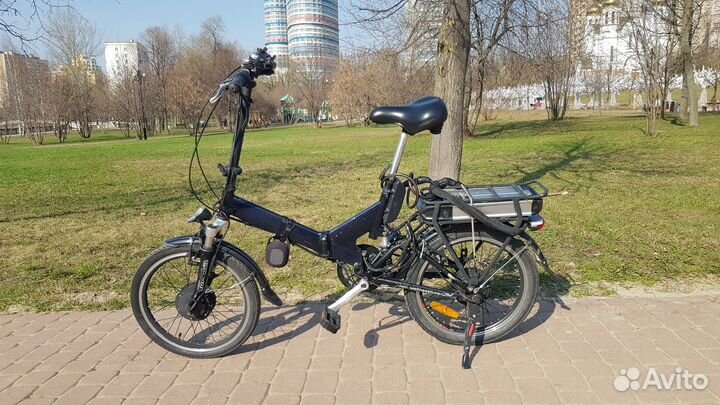 Электрический велосипед складной