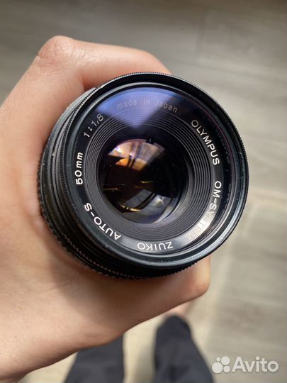Обьектив Olympus om system 50 mm f1.8