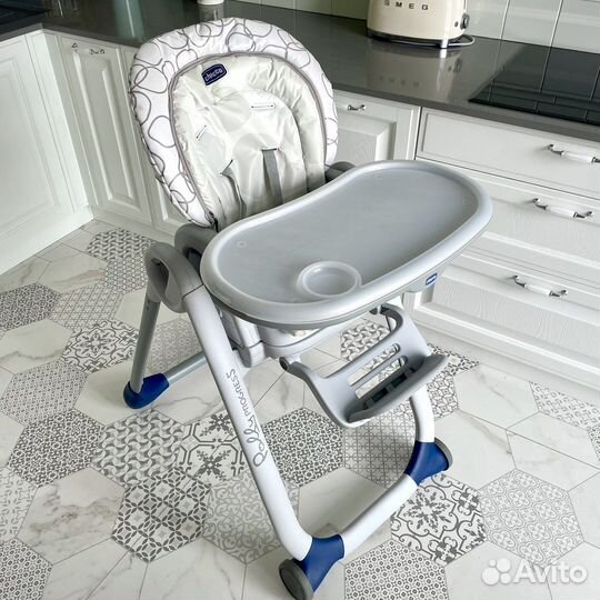 Стульчик для кормления chicco polly progress 5