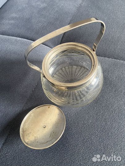 Сахарница стекло СССР