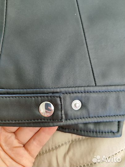 Куртка косуха кожаная karl lagerfeld 8 лет 128 134
