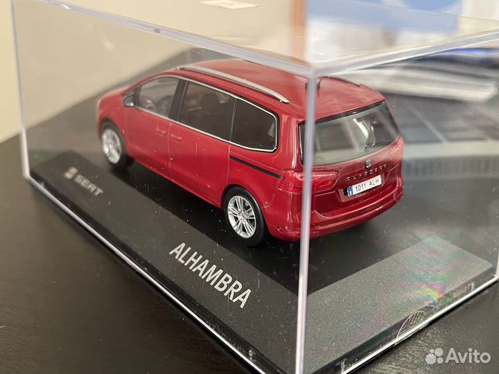 Модель автомобиля 1 43 seat Alhambra