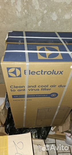 Мобильный кондиционер electrolux новый