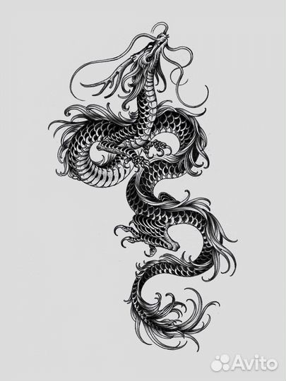 Модель на тату