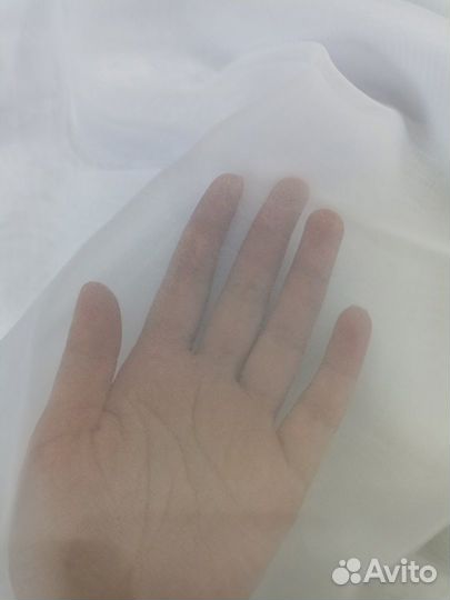 Тюль новый готовый. ширина 3, 4, 6 метров