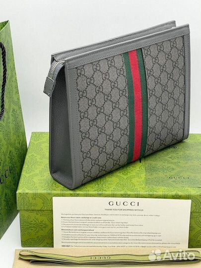 Новая косметичка-клатч Gucci