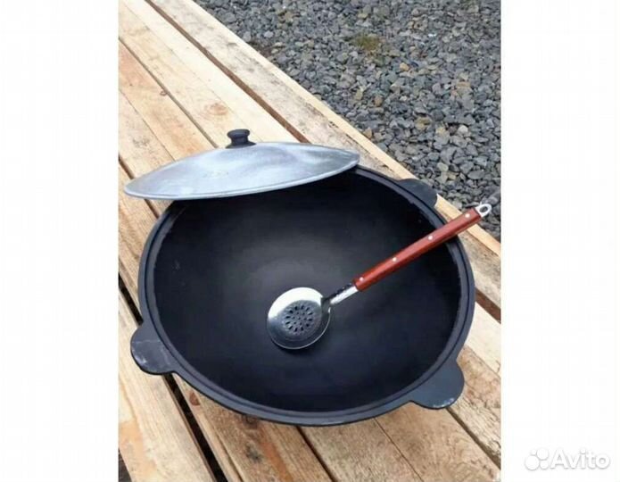 Казан чугунный 16 литров