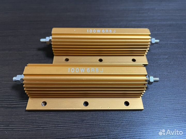Резисторы (обманки), 100 Вт, 6.8 Ом (цена за 2шт)