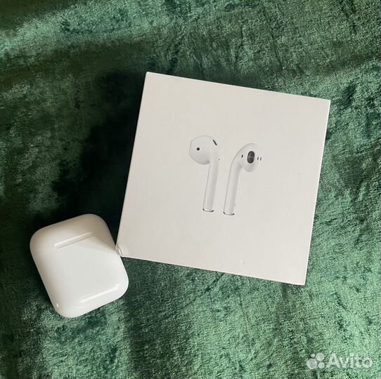 Беспроводные наушники apple airpods 2