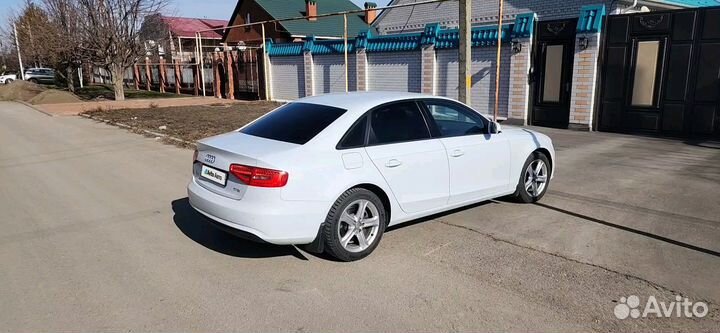 Audi A4 1.8 CVT, 2012, 125 000 км