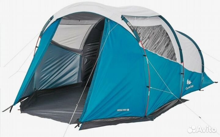 Палатка Quechua Arpenaz Family 4.1 Fresh&Black