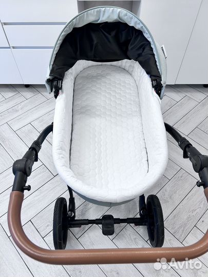 Коляска 3 в 1 Riko Basic Bella Life