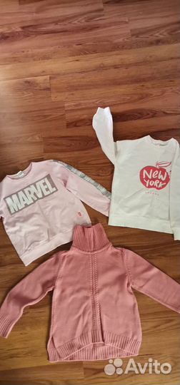 Вещи пакетом на девочку 134-140